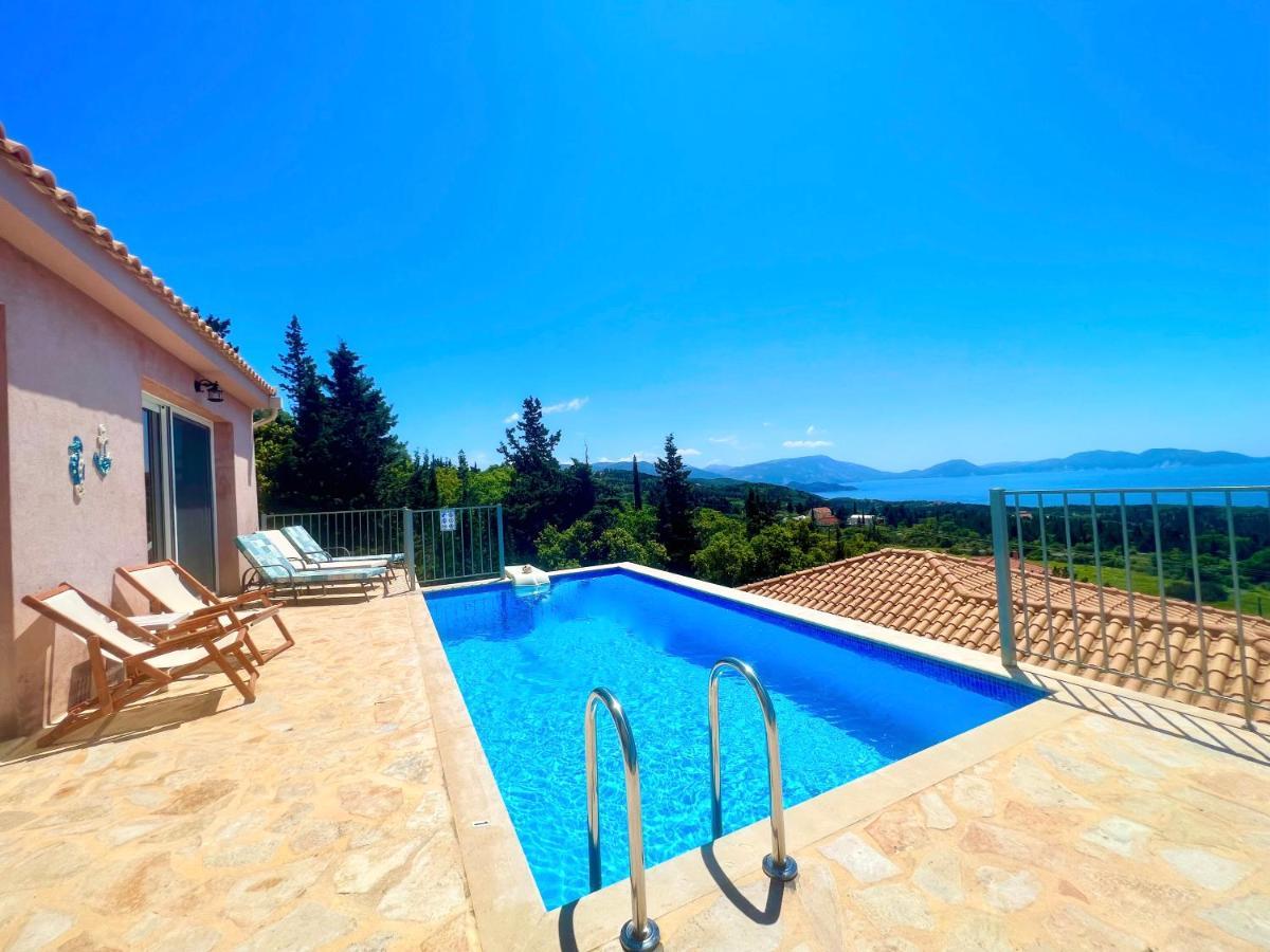 Villa Dioni Fiskardo Bagian luar foto