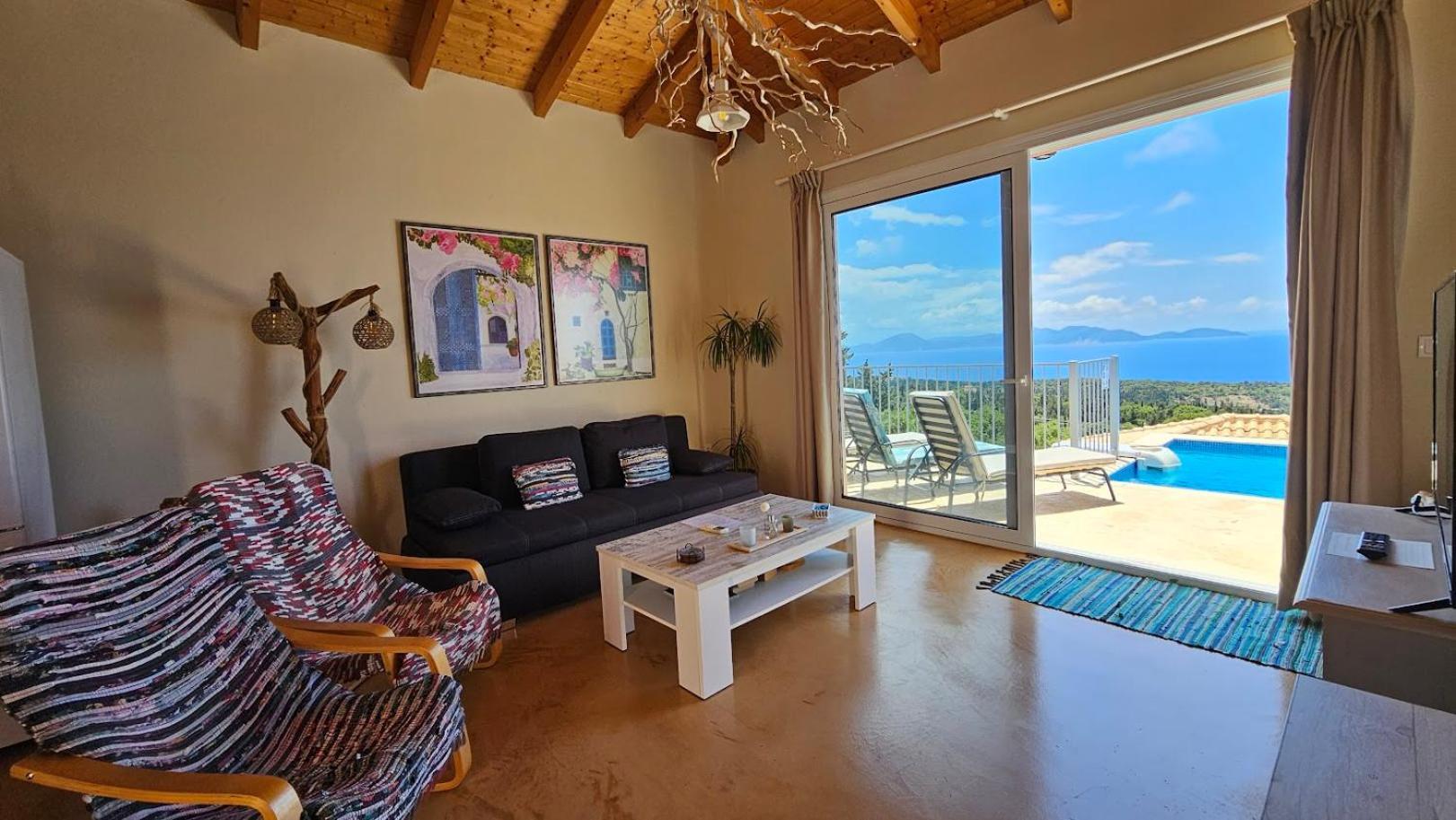 Villa Dioni Fiskardo Bagian luar foto